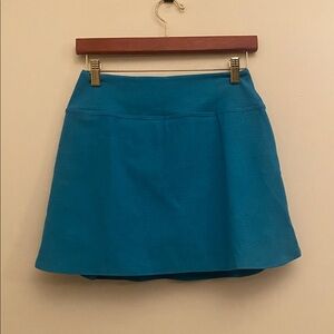 Beyond Yoga Spacedye Movement Skort Teal Blue Size Small